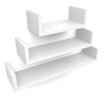 etagere blanche murale ►◄  -20 euros cliquez VITE pour en savoir plus...